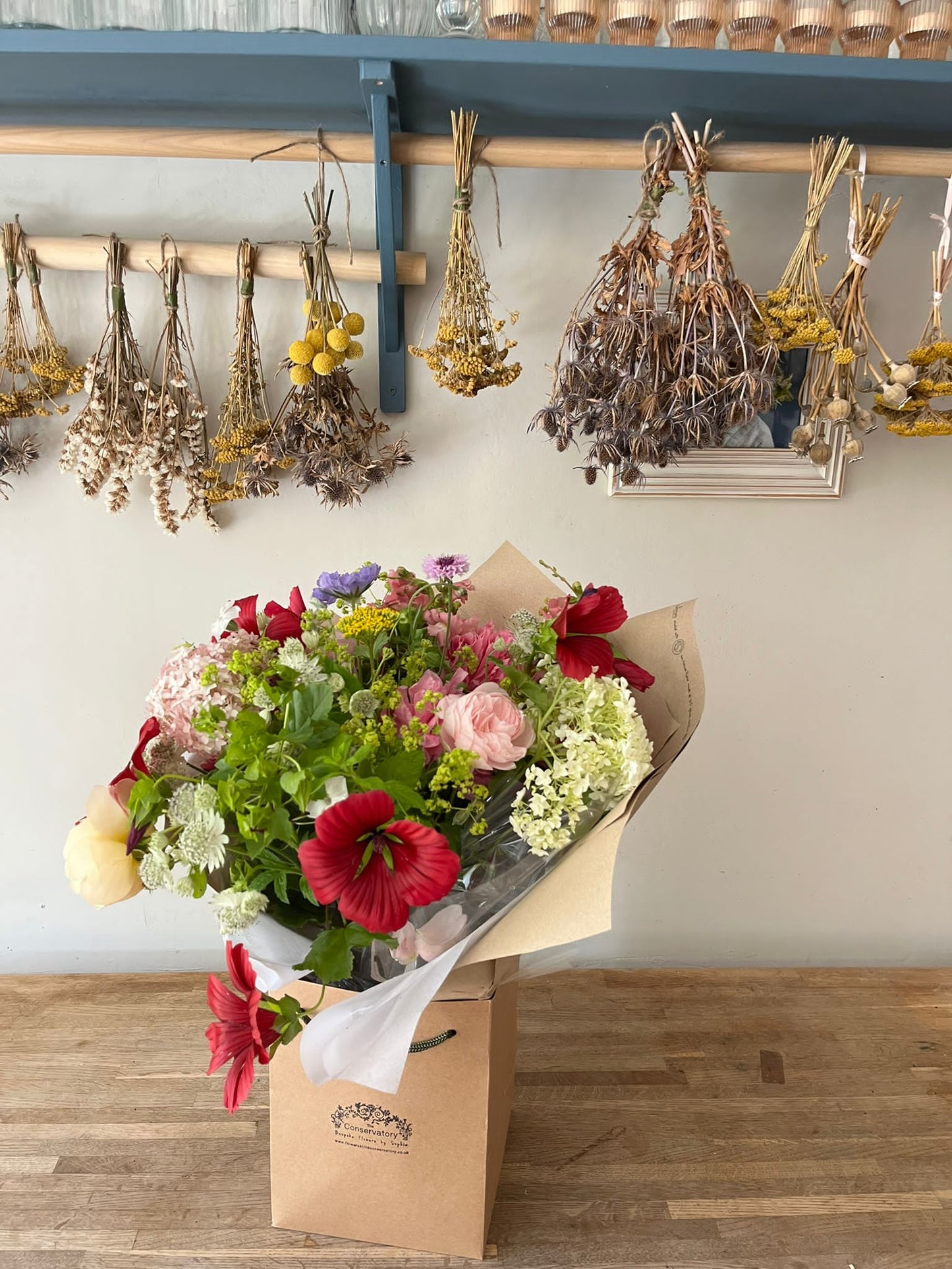 Home Grown Seasonal Gift Bouquet- August