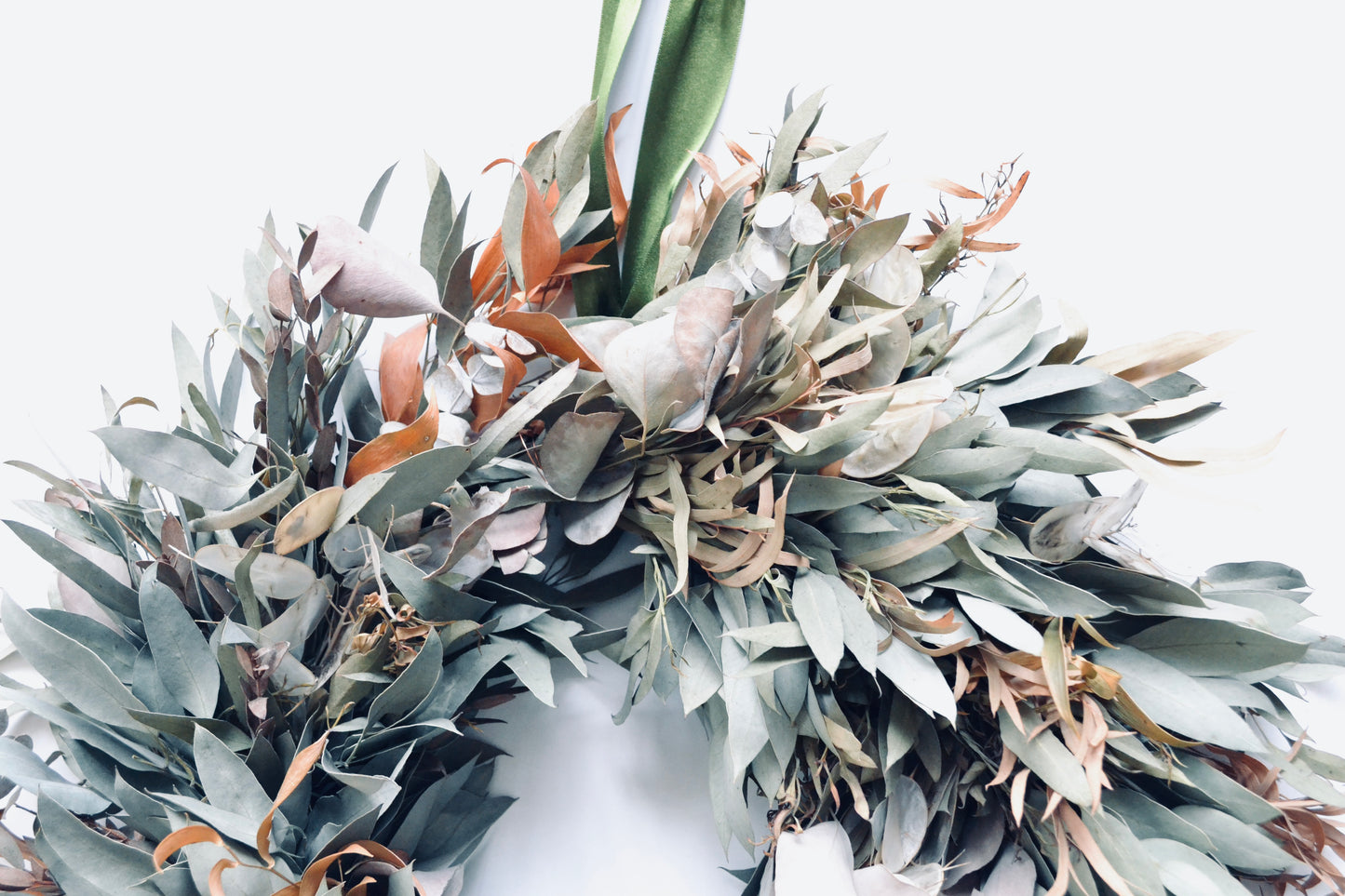 Dried Eucalyptus and Honesty Wreath